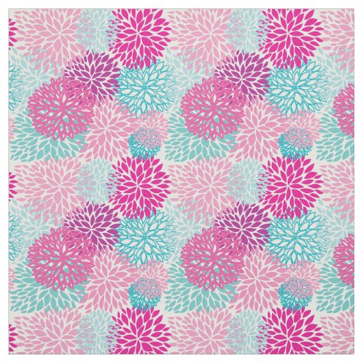 Helles Blumenmuster 2 Stoff (Muster)