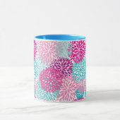 Helles Blumenmuster 2 Tasse (Zentrum)