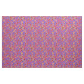 Helles Blumenmuster auf Magenta-Stoff Stoff (Fat Quarter (45,7 x 55,9 cm))