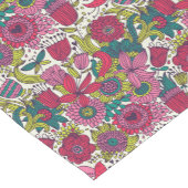 Helles Blumenmuster Kurzer Tischläufer (Ecke)