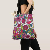 Helles Blumenmuster Tasche (Von Nahem)