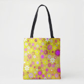 Helles Blumenmuster Tasche (Vorderseite)