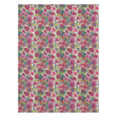 Helles Blumenmuster Tischdecke (Vorderseite)