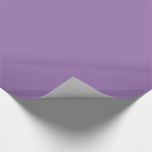 Helles Blumenviolett. Happy Impression Geschenkpapier (Ecke)