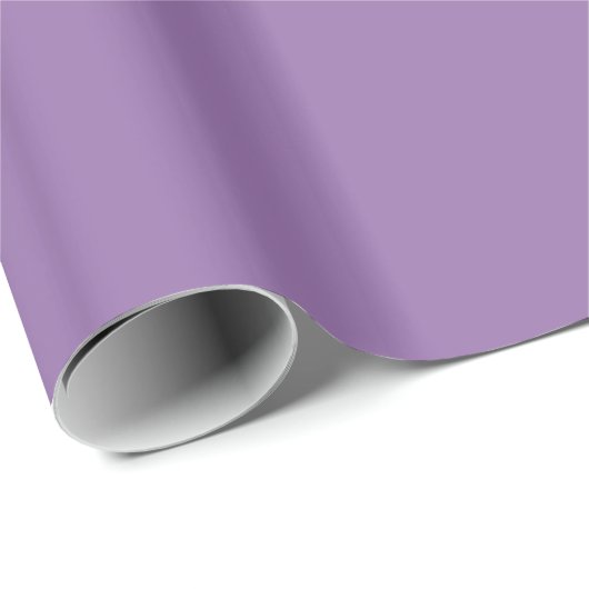 Helles Blumenviolett. Happy Impression Geschenkpapier (Rolleneckpunkt)