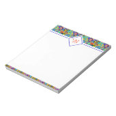 Helles, blumiges Notizblock (Rotiert)