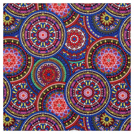 Helles Bohemisches Boho Hippy-Chic-Muster Stoff (Muster)