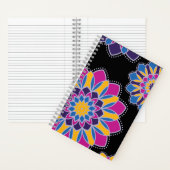 Helles Boho-Mandala-Spiralnotizbuch Notizblock (Innen)