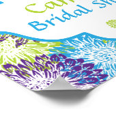 Helles Brautparty Poster (Ecke)