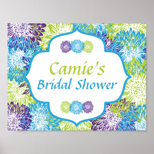 Helles Brautparty Poster (Vorne)