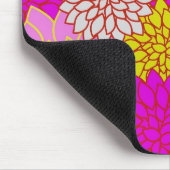 Helles buntes BlumenMousepad Mousepad (Ecke)