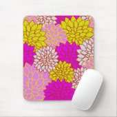 Helles buntes BlumenMousepad Mousepad (Mit Mouse)