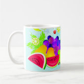 Helles, buntes Fruchtdesign Coffee Tasse Cup (Links)