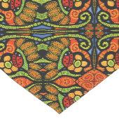 Helles buntes Marienkäfer-Muster Mittelgroßer Tischläufer (Ecke)