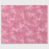 Helles Candy Feines Rosa Glitter Muster Geschenkpapier (Flach)