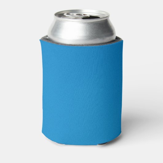 Helles Cerulean Blue mit griny Textur Dosenkühler (Kanne Rückseite)