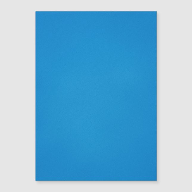 Helles Cerulean Blue mit griny Textur Magnetkarte (Vorderseite)