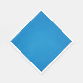 Helles Cerulean Blue mit griny Textur Serviette (Ecke)