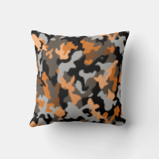 Helles Cooles Camouflage Muster Kissen (Rückseite)