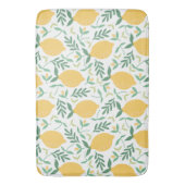 Helles Country Farm Gelbes Zitronenmuster Badematte (Vorderseite Vertikal)