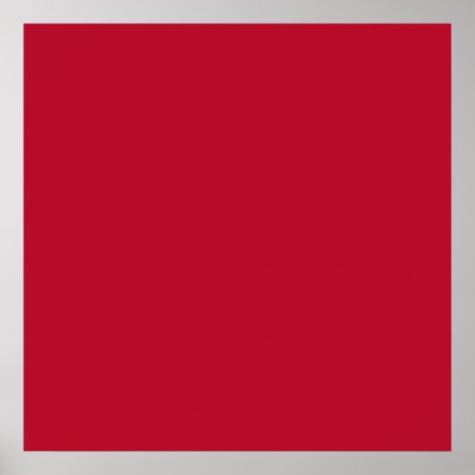 Helles Crimson Red Solid Trend Farbe Hintergrund Poster (Vorne)