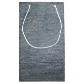 Helles Denim Kleine Geschenktüte (Rückseite)