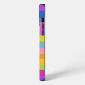 Helles Design der Streifen iPhone Hülle (Linke Seite)