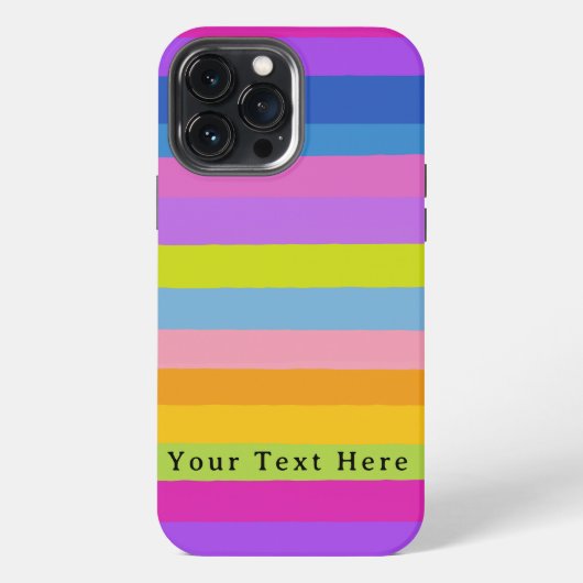 Helles Design der Streifen iPhone Hülle (Rückseite)