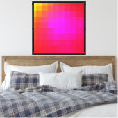 Helles Design Leinwanddruck (Insitu (Schlafzimmer))