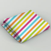 Helles Diagonal-Regenbogenmuster Stoff