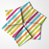 Helles Diagonal-Regenbogenmuster Stoff