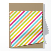 Helles Diagonal-Regenbogenmuster Stoff