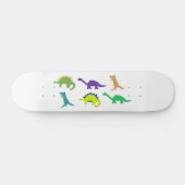 Helles Dinos-Skateboard (natürlich) Skateboard (Horizontal)