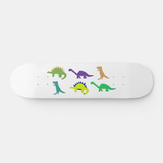 Helles Dinos-Skateboard (natürlich) Skateboard (Horizontal)