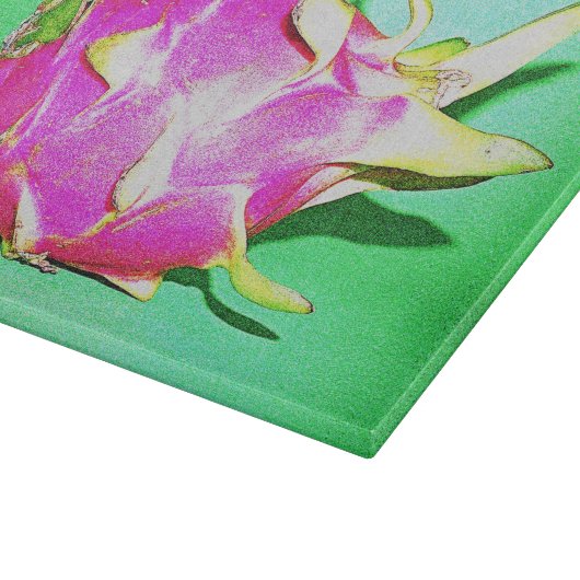 "Helles Drachenfrucht" Niedliches Foto. Jetzt kauf Schneidebrett (Ecke)