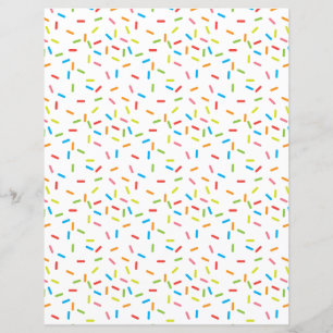 Helles, farbenfrohe Sprinklerpapier