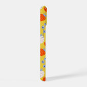 Helles, farbenfrohes Berry Frucht Muster iPhone 15 Hülle (Rechte Seite)