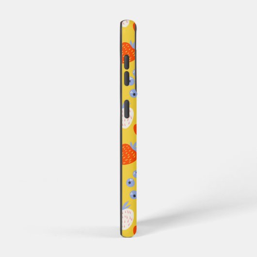 Helles, farbenfrohes Berry Frucht Muster Samsung Galaxy Hülle (Rechte Seite)