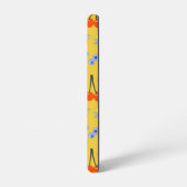 Helles, farbenfrohes Berry Frucht Muster Samsung Galaxy Hülle (Linke Seite)