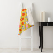 Helles, farbenfrohes Berry Frucht Muster Sherpadecke (Beispiel)