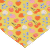 Helles, farbenfrohes Berry Frucht Muster Tischdecke (Schrägansicht)