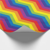 Helles, farbenfrohes Faun-Regenbogenfarbenes Wrapp Geschenkpapier (Ecke)