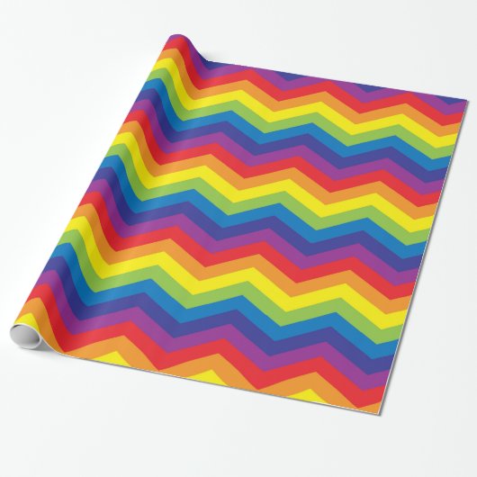 Helles, farbenfrohes Faun-Regenbogenfarbenes Wrapp Geschenkpapier (Ungerollt)