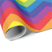 Helles, farbenfrohes Faun-Regenbogenfarbenes Wrapp Geschenkpapier (Rolleneckpunkt)