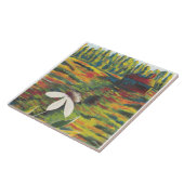 Helles farbiges Gemälde der Blume auf der Wiese Fliese (Seite)