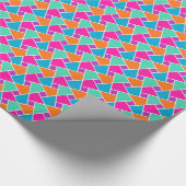 Helles, farbiges islamisches Muster, Papier Geschenkpapier (Ecke)