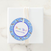 Helles farbiges Kids Rainbow Gastgeschenk Vielen D Geschenkanhänger (Beispiel)