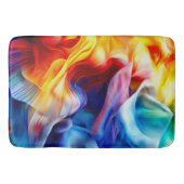 Helles farbiges Muster Badematte (Vorderseite)