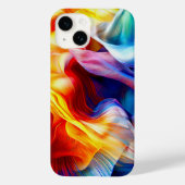 Helles farbiges Muster Case-Mate iPhone Hülle (Rückseite)