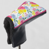 Helles, farbiges Muster Golf Headcover (3/4 Vorderseite)